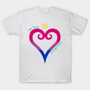 Bi Pride Heart T-Shirt